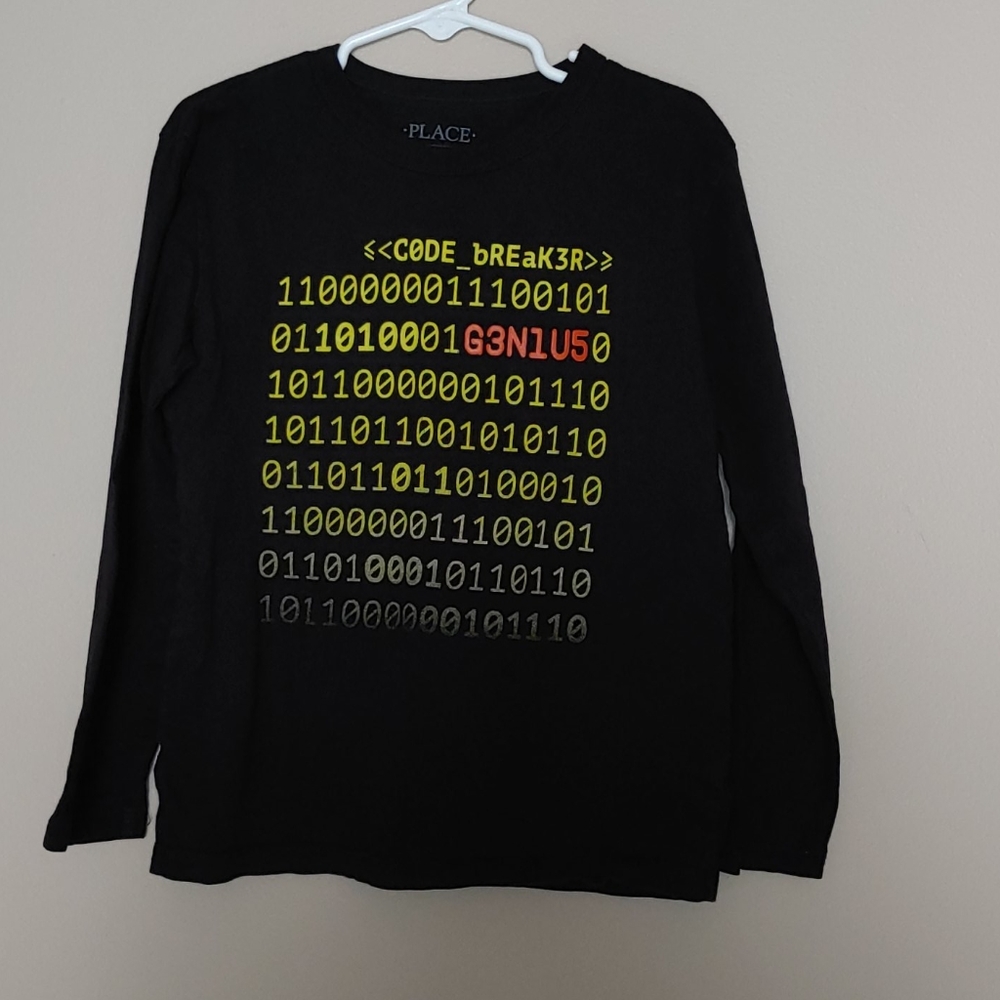 Boy's long sleeve shirt